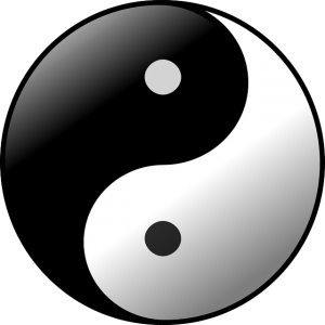 yin yang circle